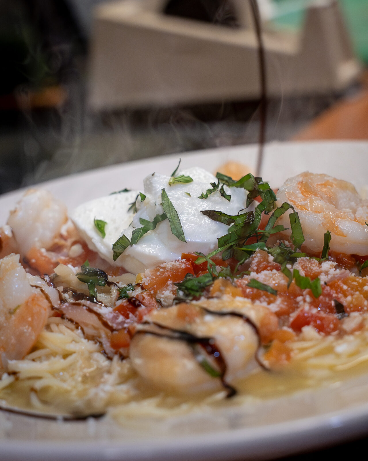 Seafood pasta